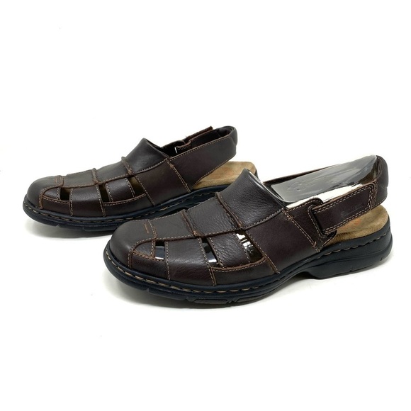 DUNHAM MONTEREY SANDAL Brown XWIDE - Picture 2 of 7